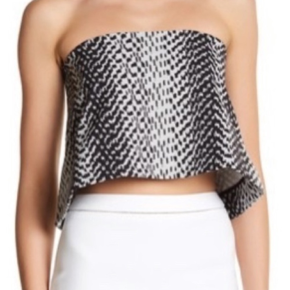 Elizabeth and James strapless top